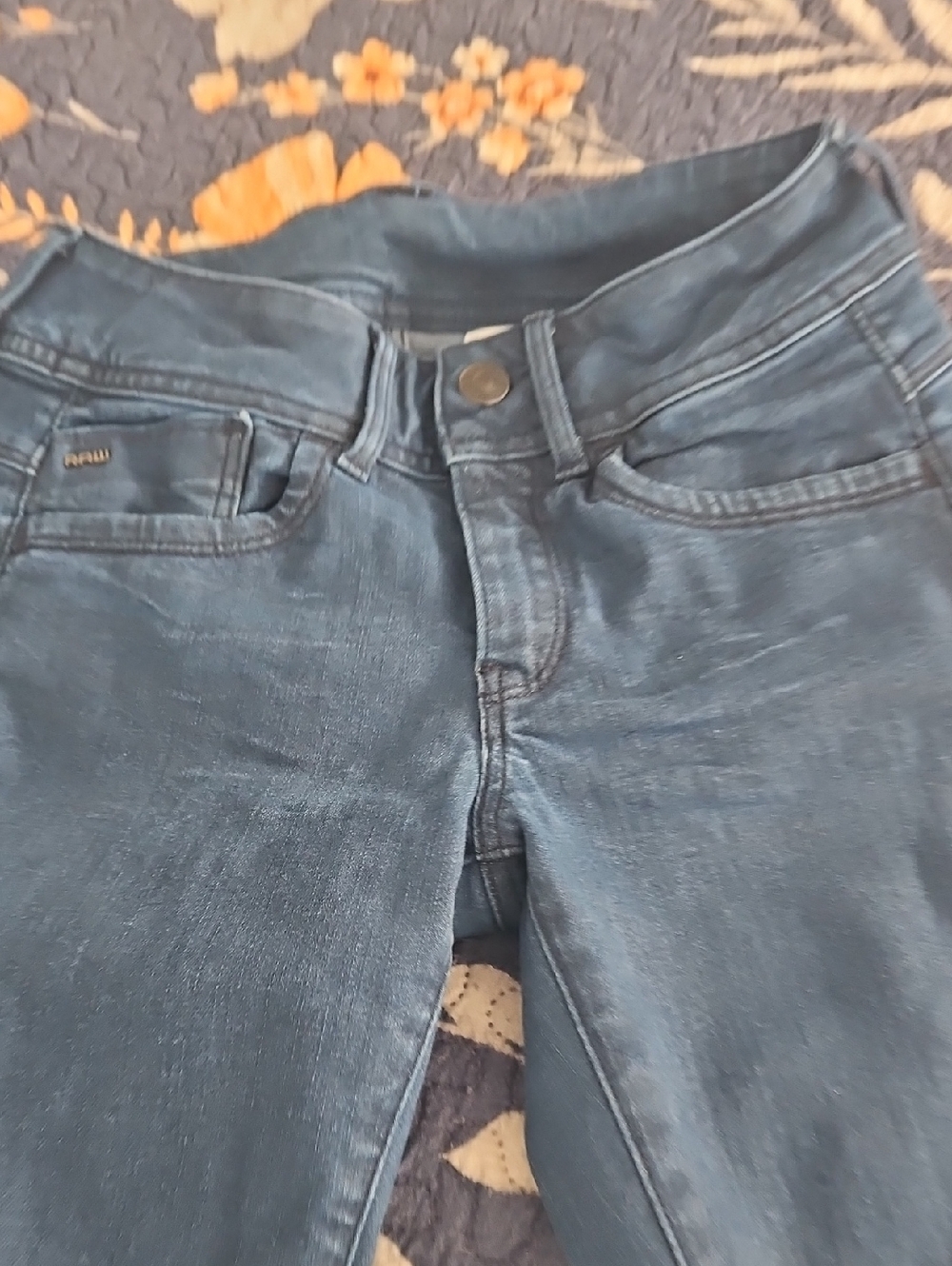 Gstar Dark Blue Stretch Jeans - Classic Fit
